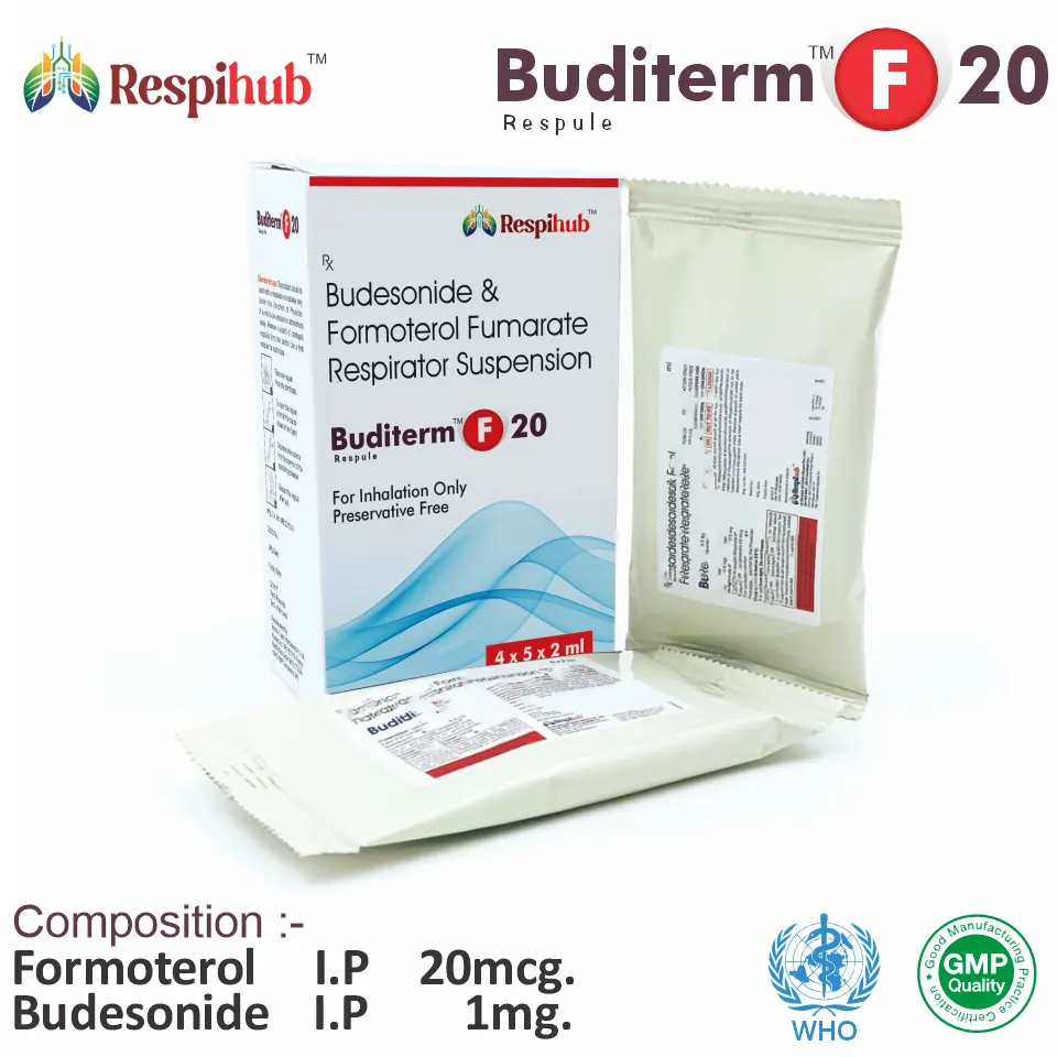 Buditerm F 20 Respule for PCD Pharma Franchise